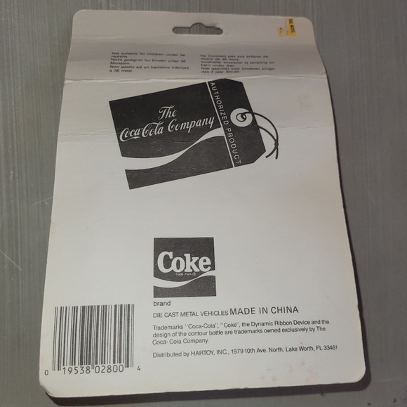 New! Vintage Coca-Cola Tough Riders Die Cast Metal Toy Jeep - Picture 4 of 4
